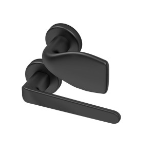 Lea lever handle and fixed knob