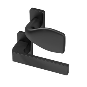 Lisa lever handle and fixed knob