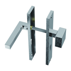 Geneve for doors on plate Handle and Knob