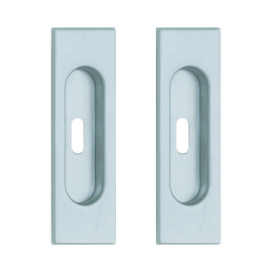 Q35 CP 01 Pair flush pull plates
