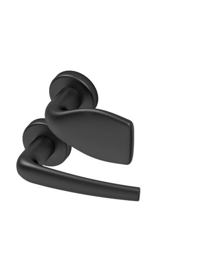 Luce lever handle and fixed knob