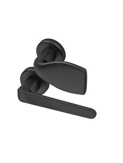 Lea lever handle and fixed knob